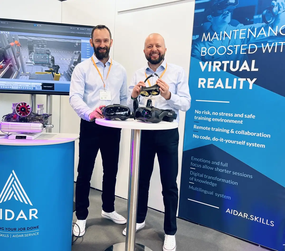 VR / AR solutions - AIDAR interview